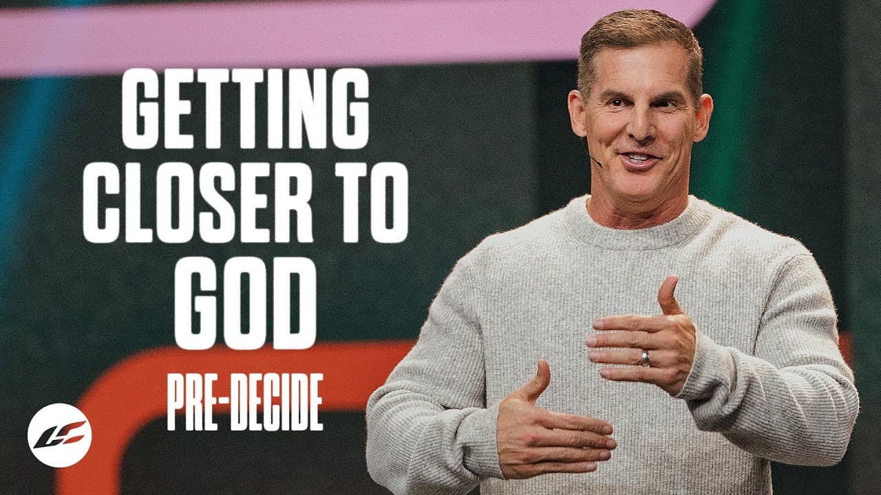 Craig Groeschel - Getting Closer to God