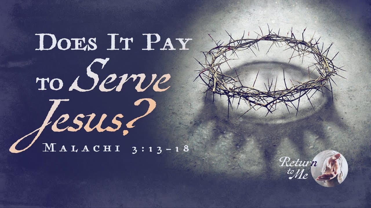 Jeff Schreve - Does it Pay to Serve Jesus?
