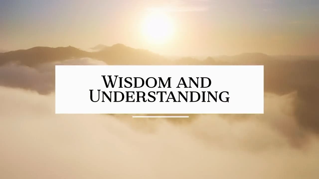 David Jeremiah - Wisdom and Understanding