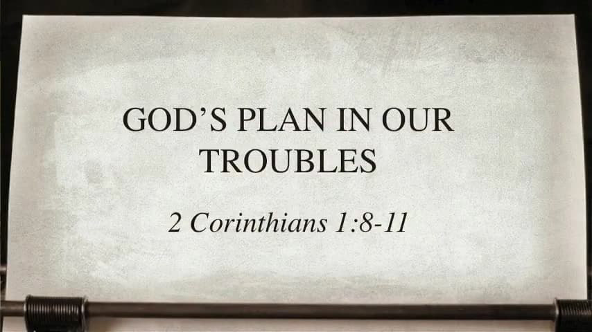 Jack Hibbs - God's Plan In Our Troubles