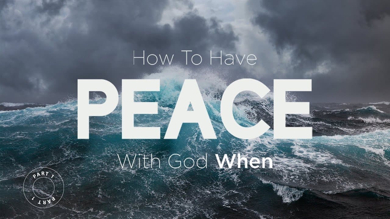 Jack Hibbs - How To Have The Peace Of God When... - Part 1