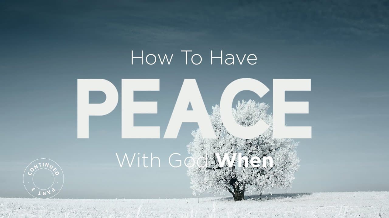 Jack Hibbs - How To Have The Peace Of God When... - Part 3