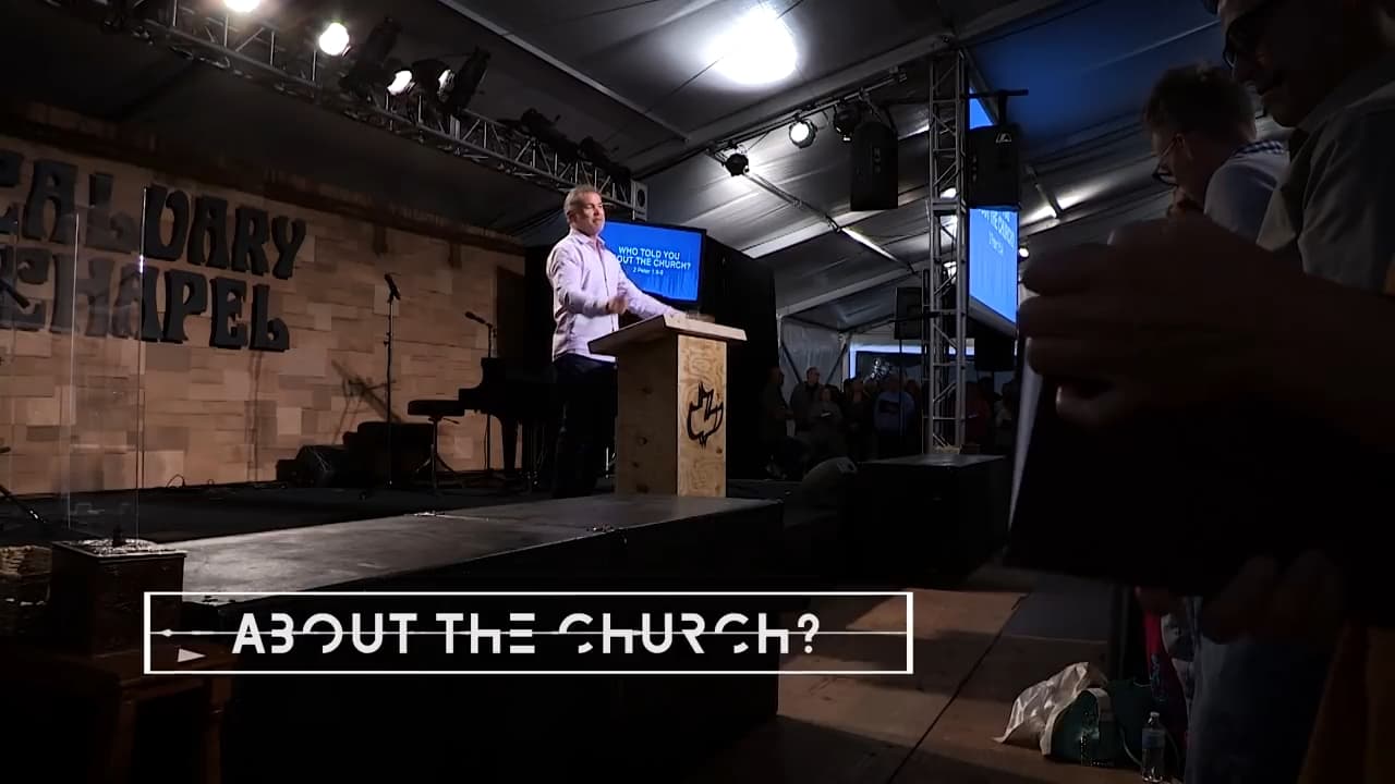 Jack Hibbs - Who Told You About The Church - Part 1