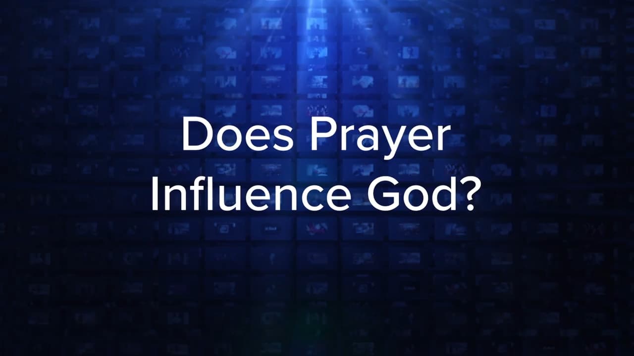 Charles Stanley - Does Prayer Influence God
