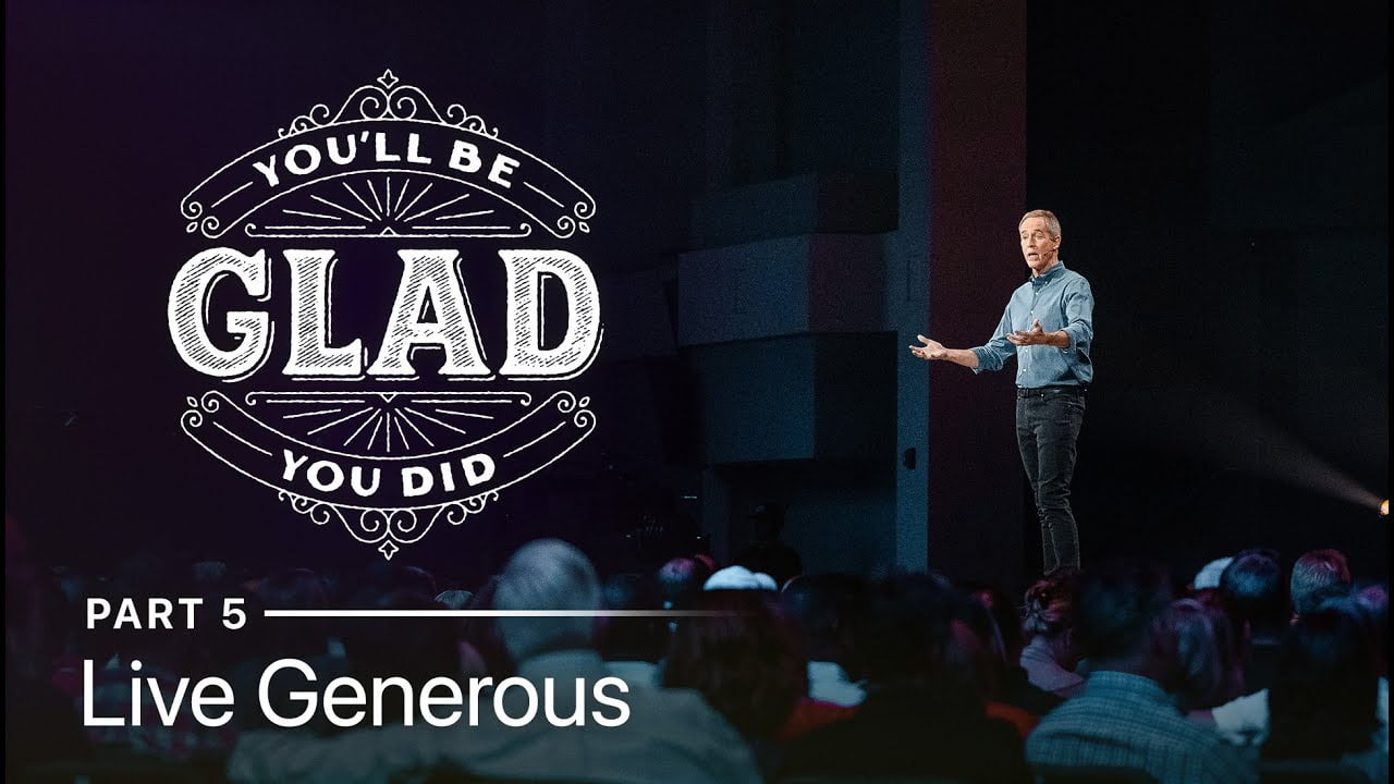 Andy Stanley - Live Generous