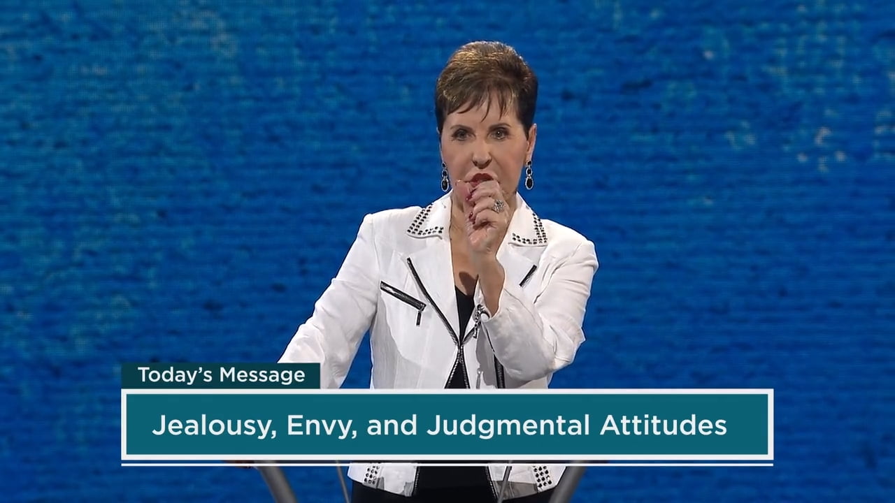 Joyce Meyer - Jealousy, Envy, and Judgmental Attitudes - Part 2