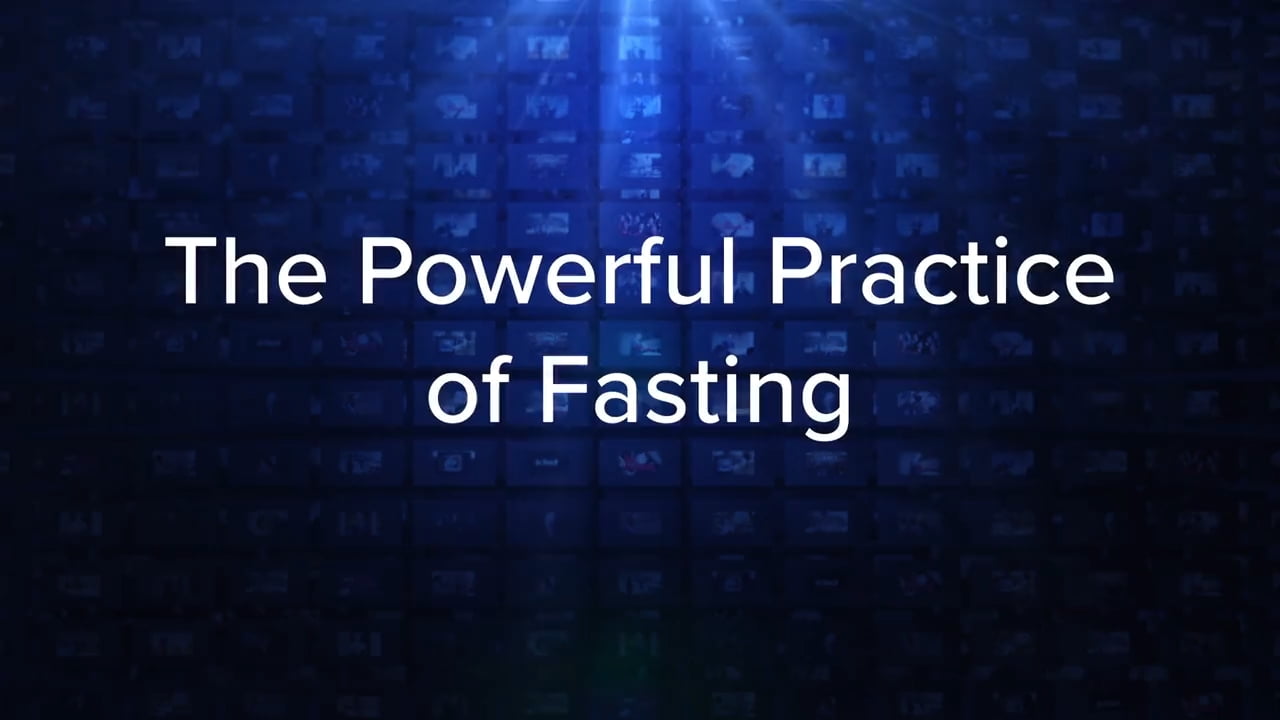 Charles Stanley - The Powerful Practice of Fasting