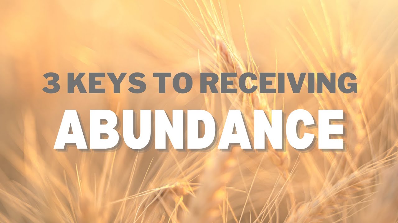 Benny Hinn - 3 Keys to Receiving Abundance