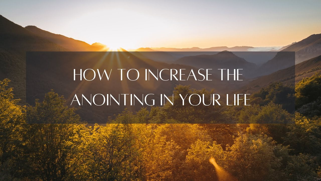 Benny Hinn - How to Increase the Anointing on Your Life