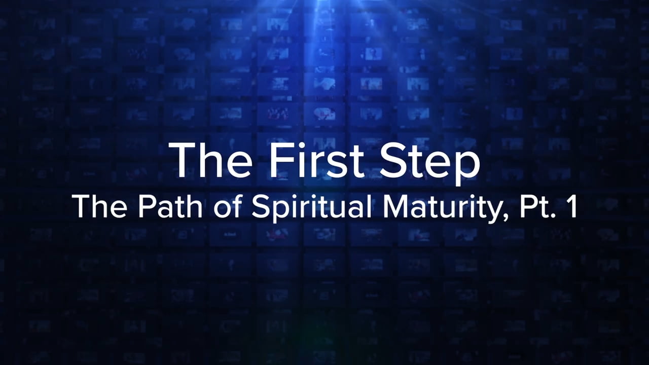 Charles Stanley - The First Step
