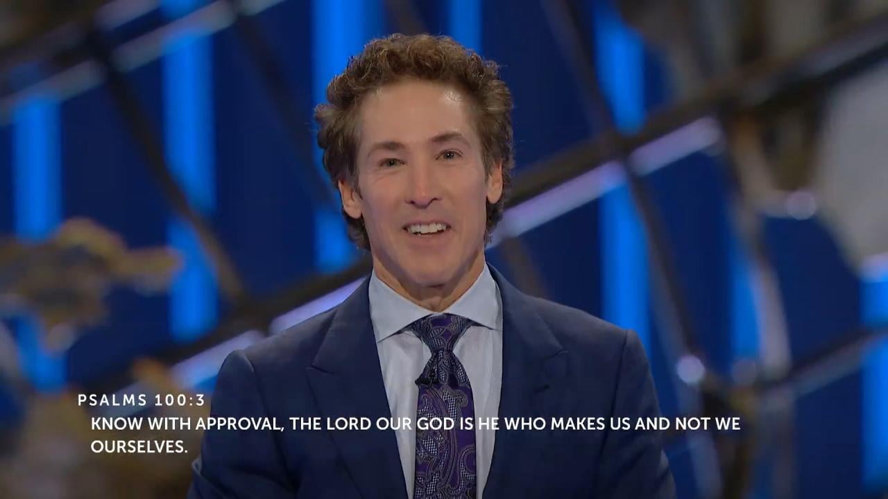 Joel Osteen - A Masterpiece in the Making