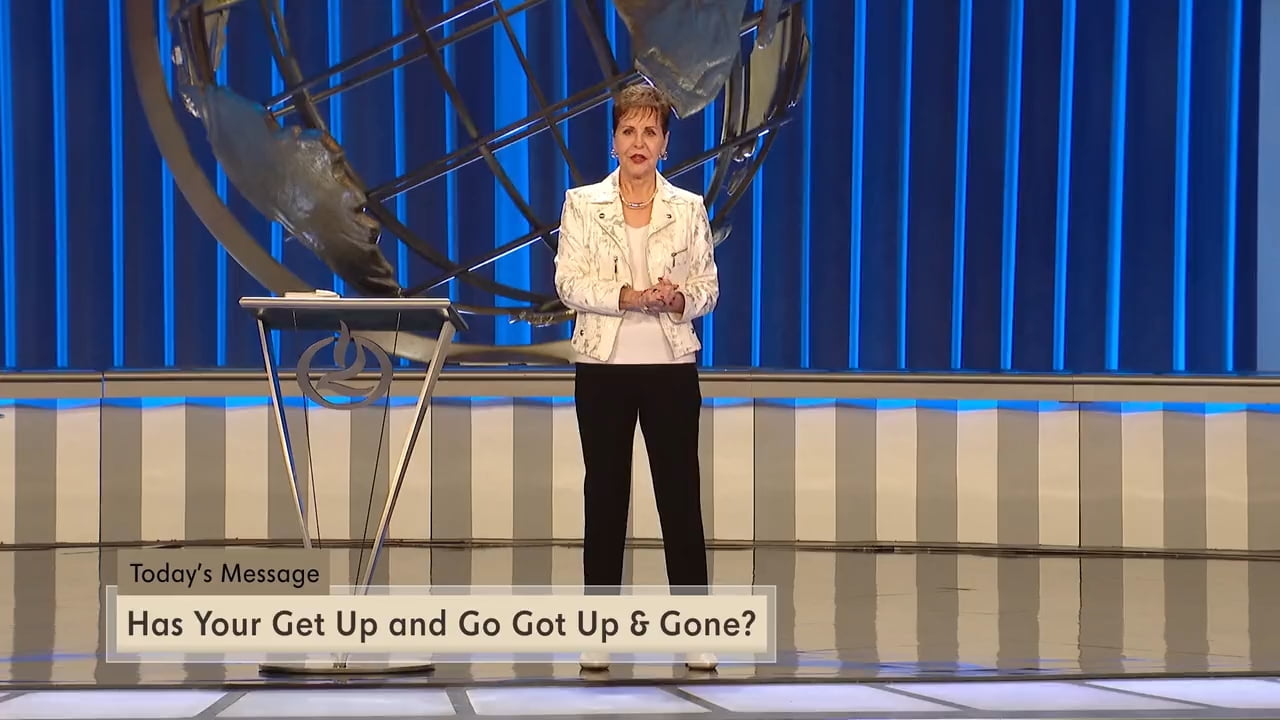 Joyce Meyer - Has Your Get Up And Go Got Up And Gone? - Part 1