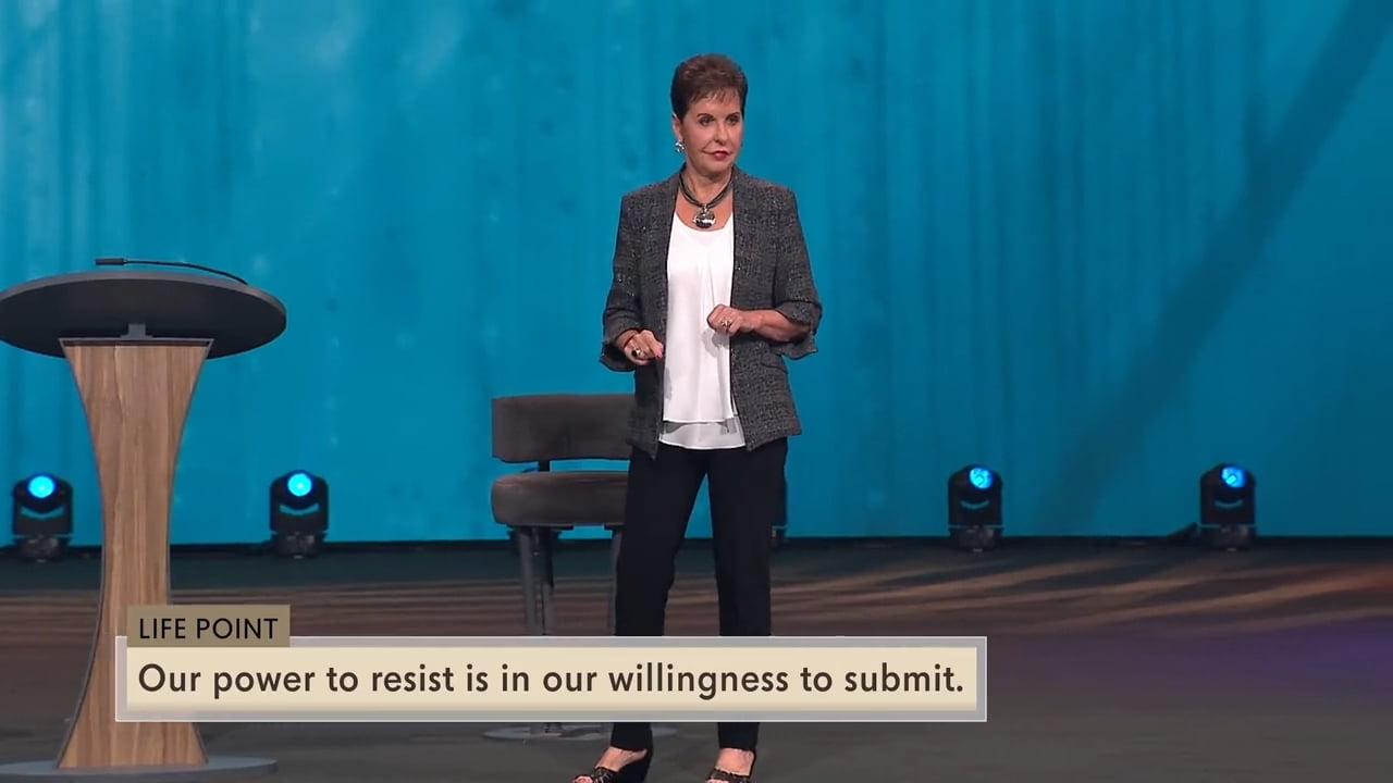Joyce Meyer - Resist the Devil and He Will Flee - Part 1
