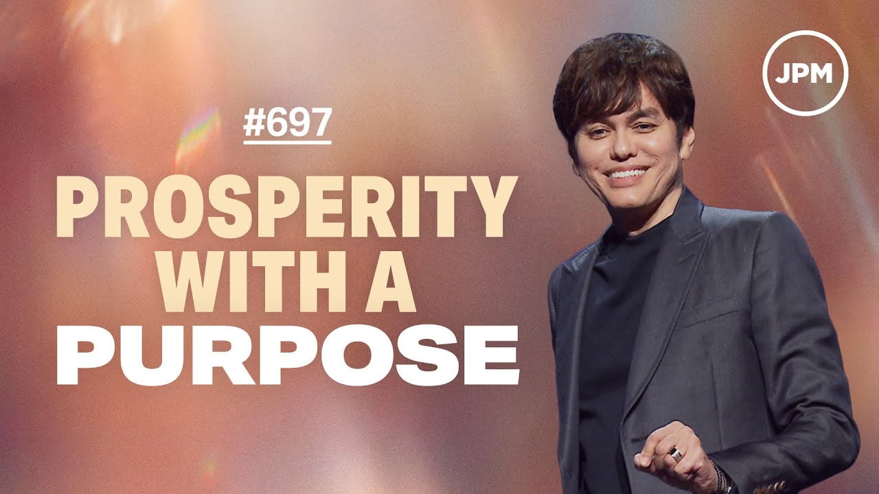 #697 - Joseph Prince - Prosperity With A Purpose - Part 2