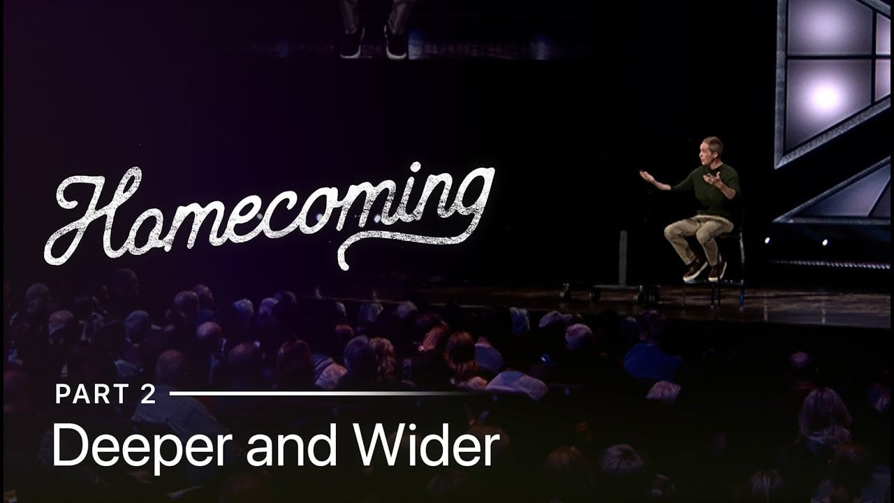 Andy Stanley - Deeper and Wider