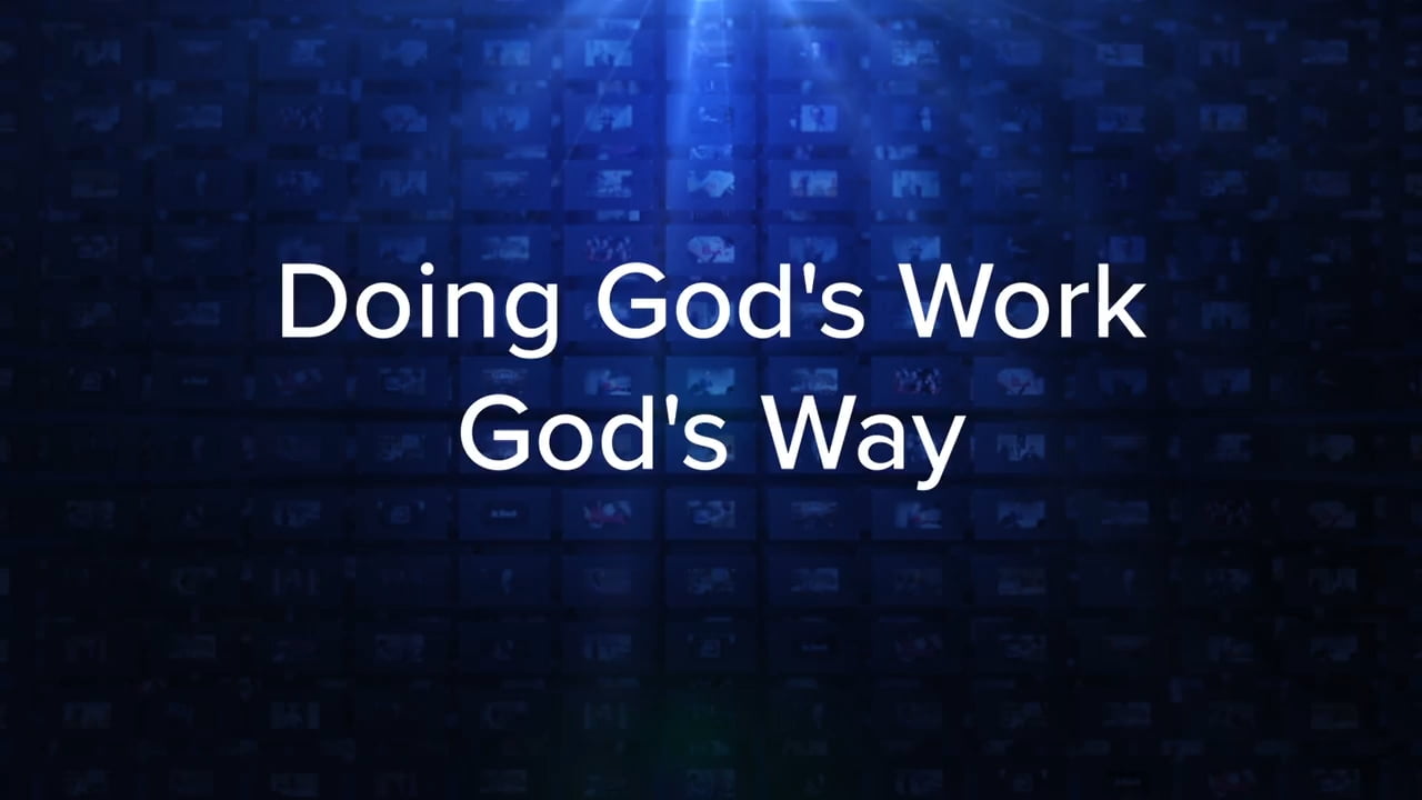 Charles Stanley - Doing God's Work God's Way