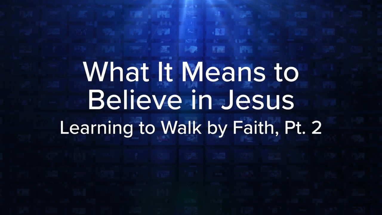Charles Stanley - What It Means to Believe in Jesus