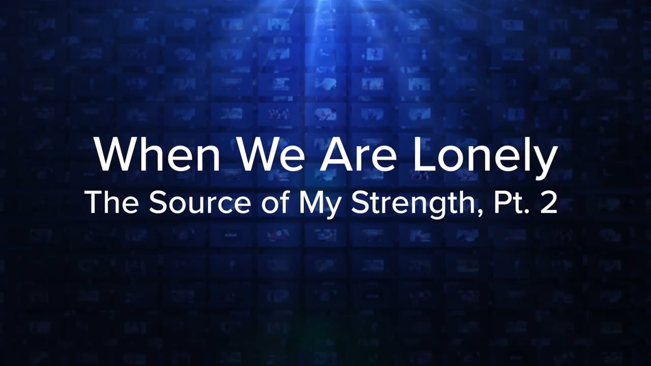 Charles Stanley - When We Are Lonely
