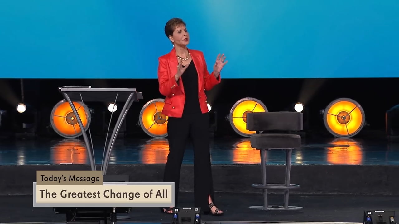 Joyce Meyer - The Greatest Change of All - Part 1