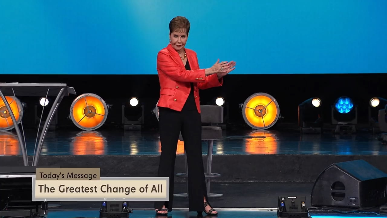 Joyce Meyer - The Greatest Change of All - Part 2