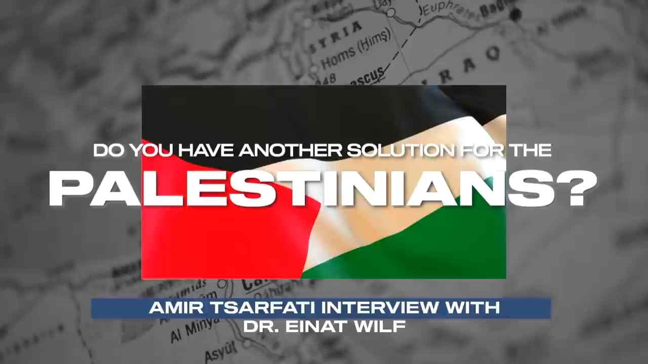 Amir Tsarfati - Do You Have Another Solution for the Palestinians?