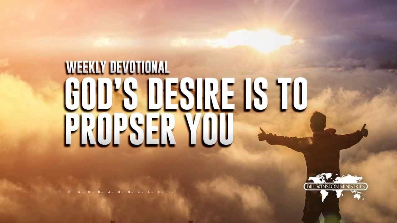 Bill Winston - God's Desire Is to Prosper You