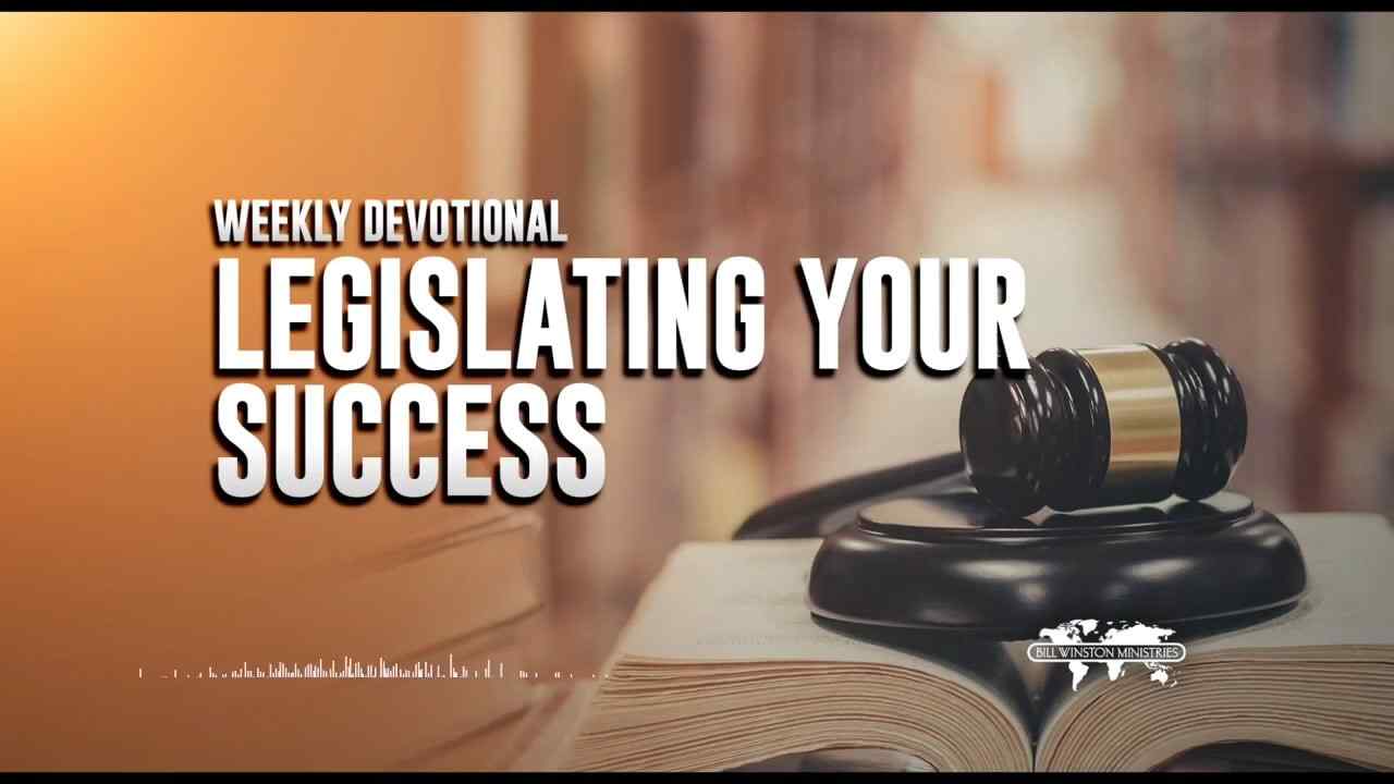 Bill Winston - Legislating Your Success