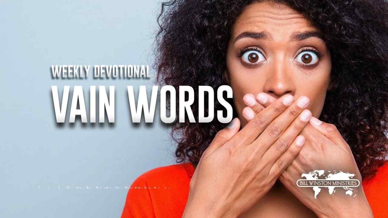 Bill Winston - Vain Words