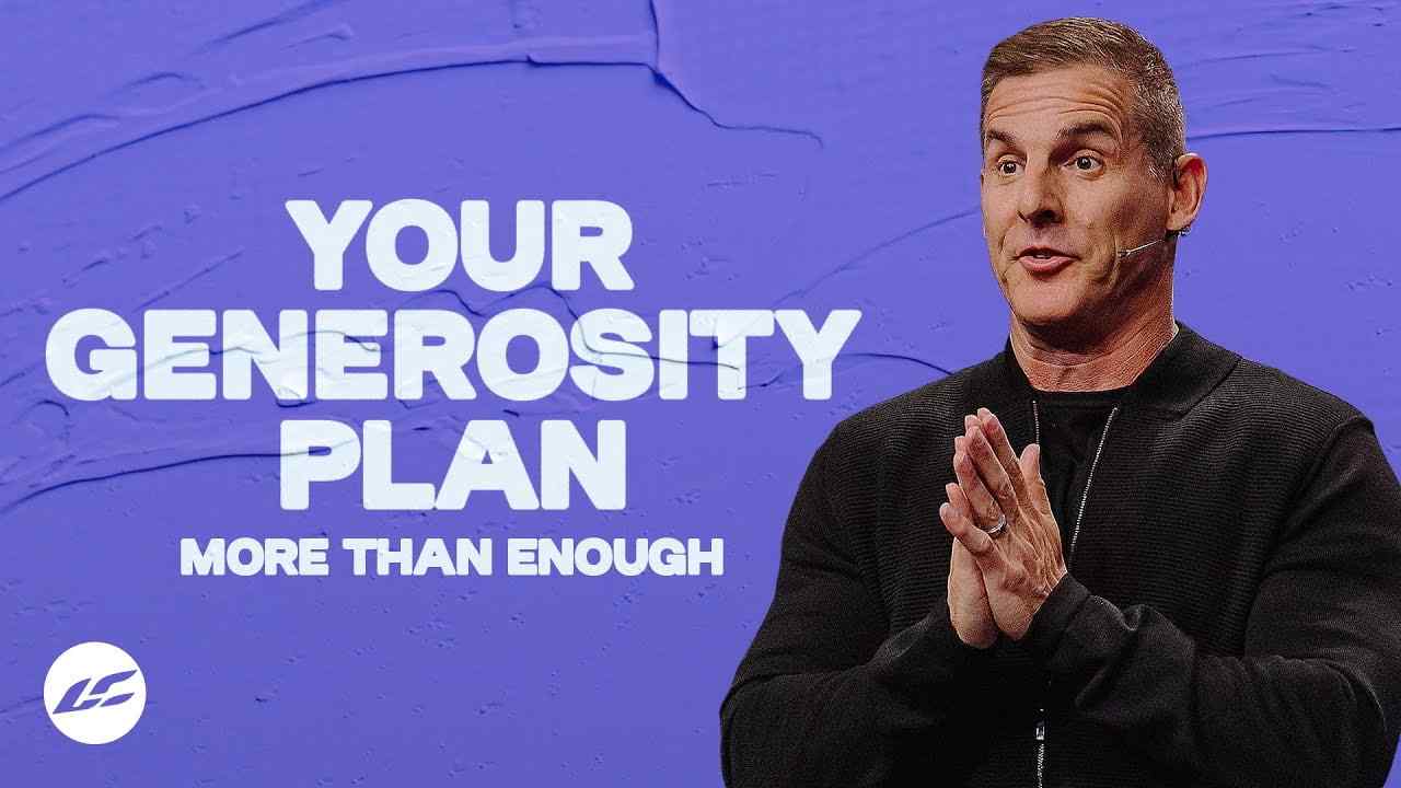 Craig Groeschel - 3 Qualities of Generous People