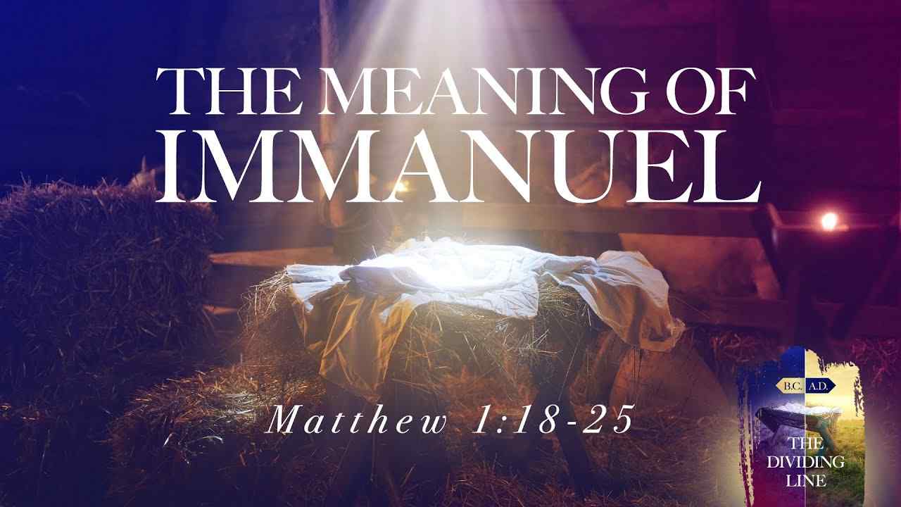 Jeff Schreve - The Meaning of Immanuel