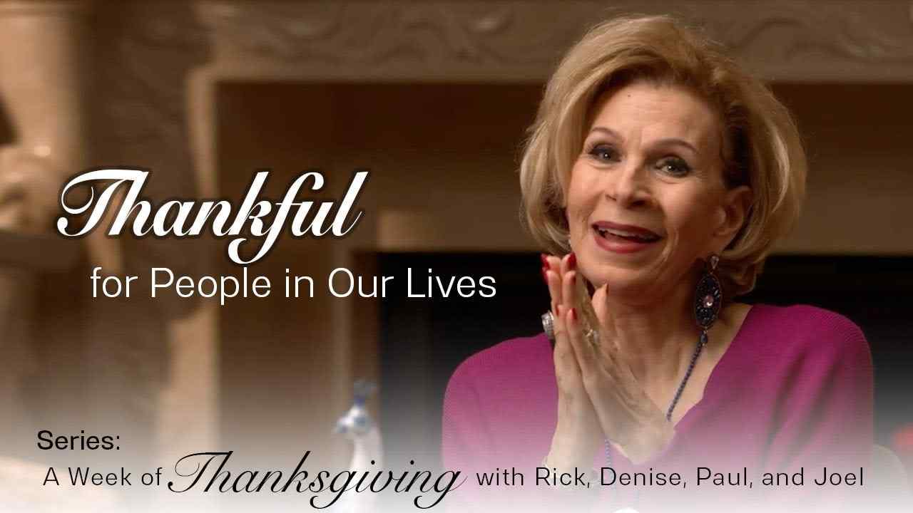 Rick Renner - Thankful for People in Our Lives