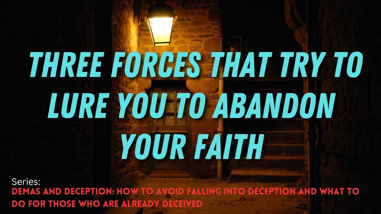 Rick Renner - Three Forces That Try To Lure You To Abandon Your Faith