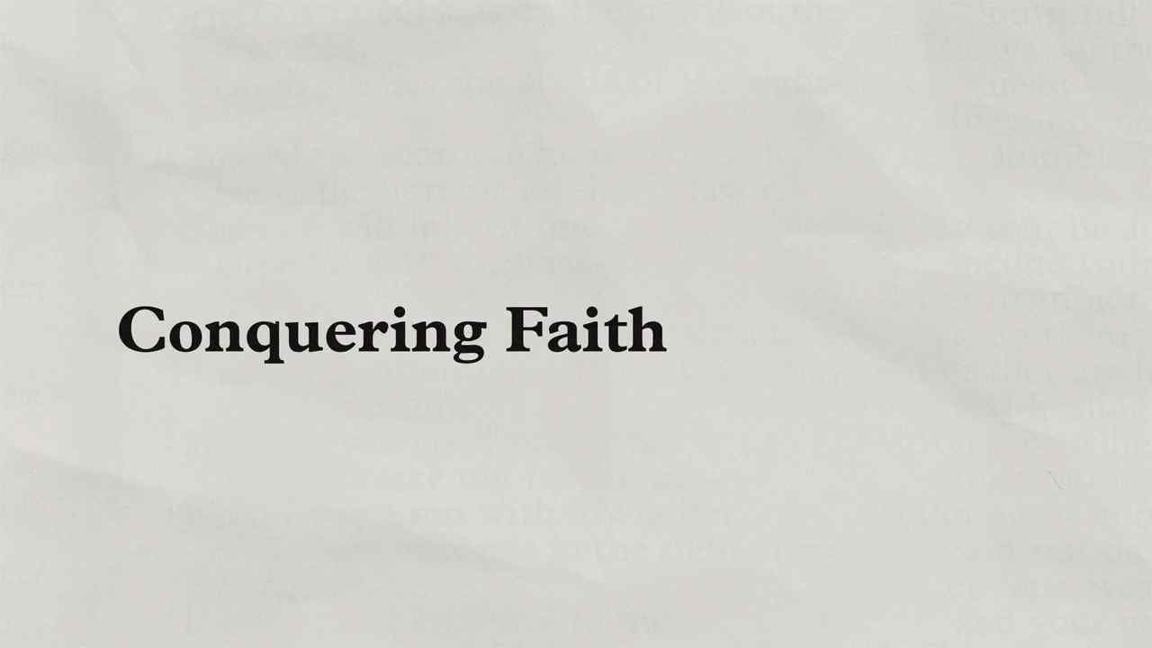 Charles Stanley - Conquering Faith