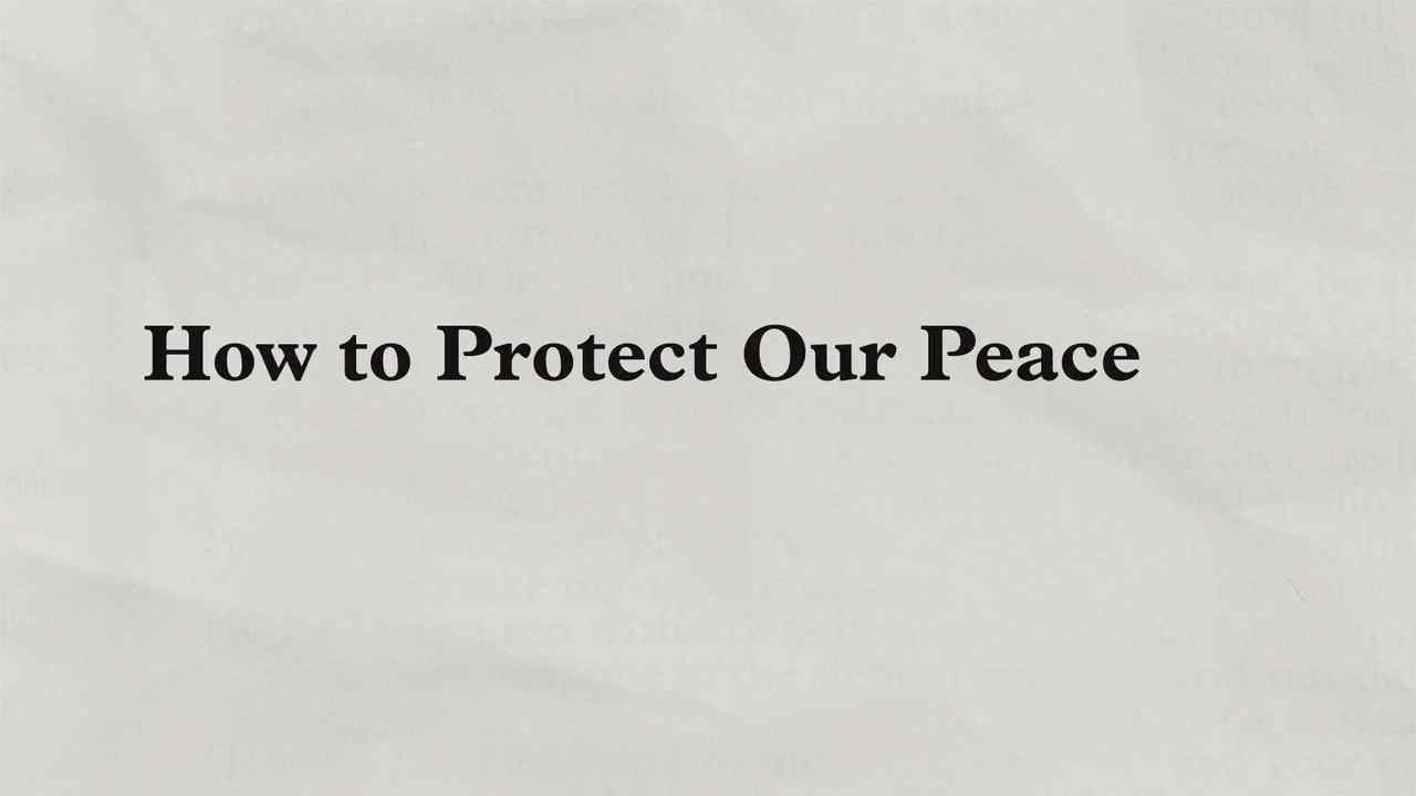 Charles Stanley - How to Protect Our Peace