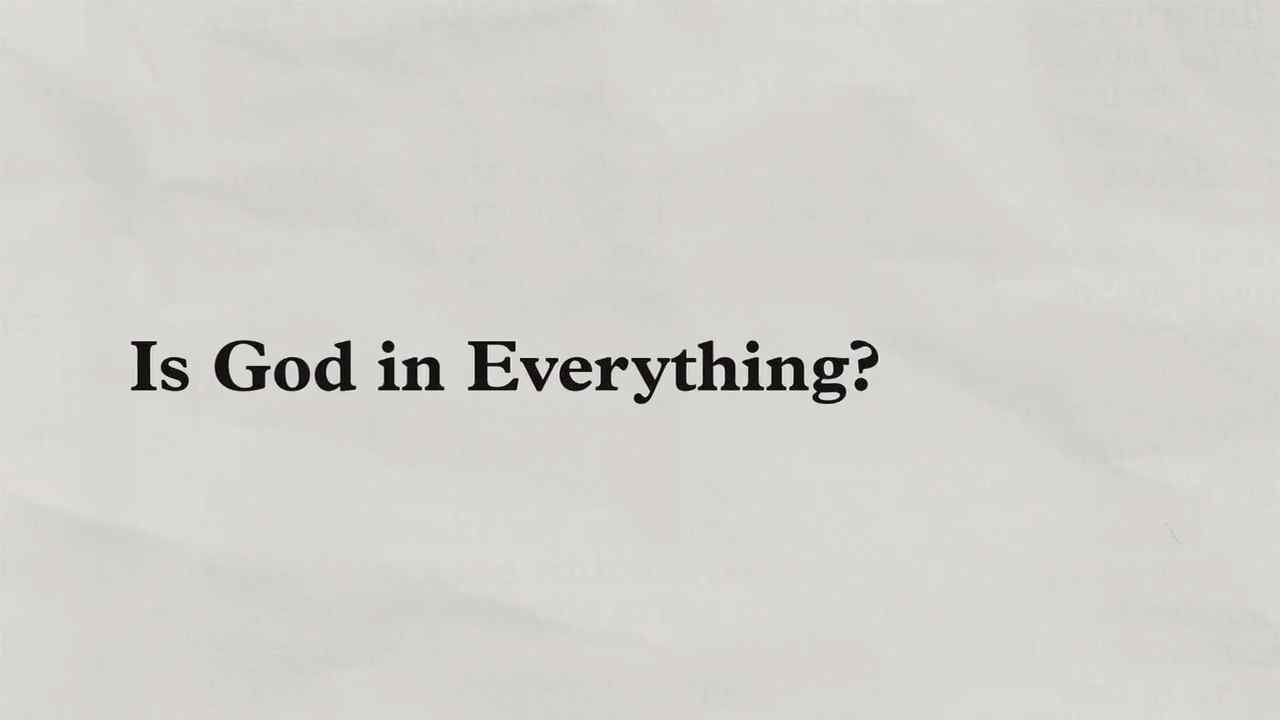 Charles Stanley - Is God in Everything?