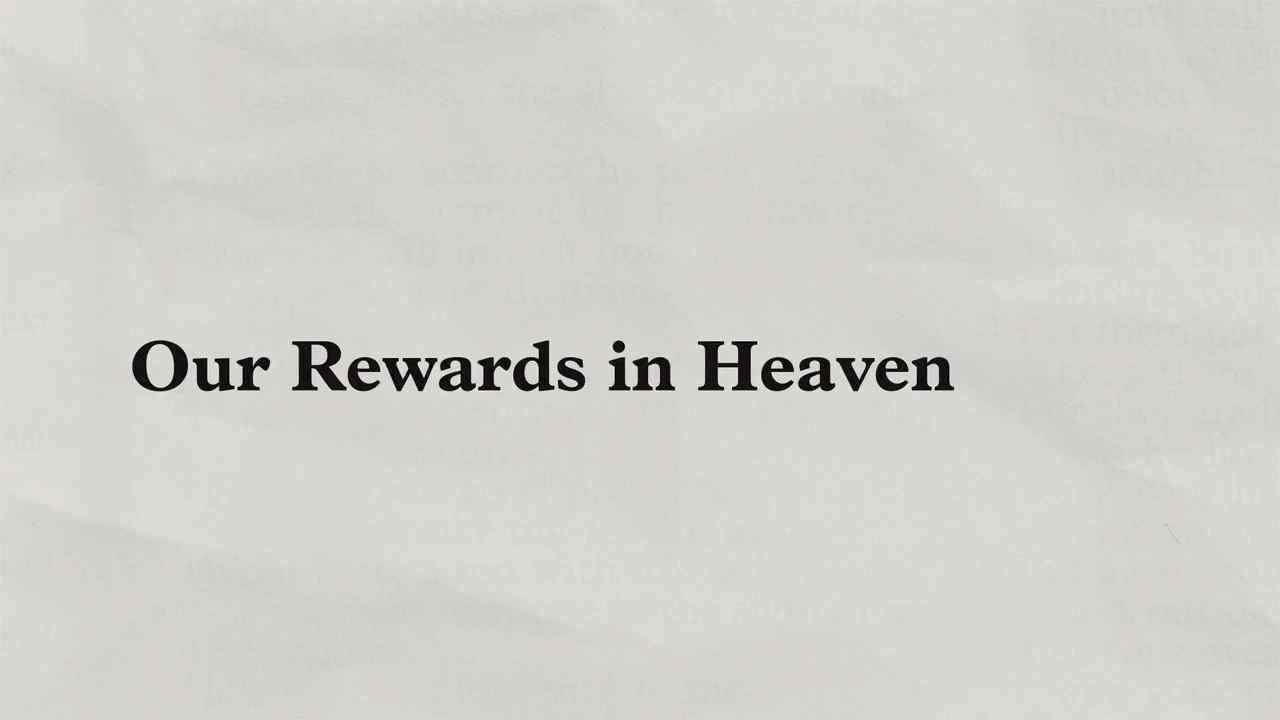 Charles Stanley - Our Rewards In Heaven