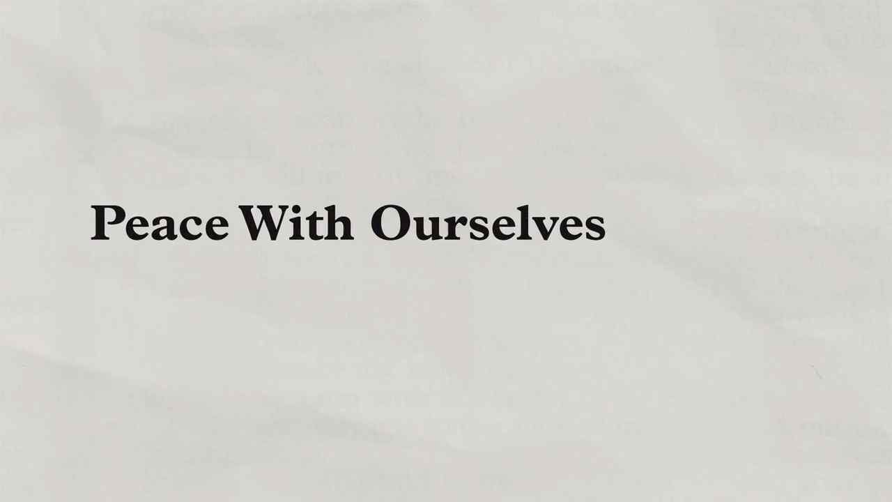 Charles Stanley - Peace With Ourselves