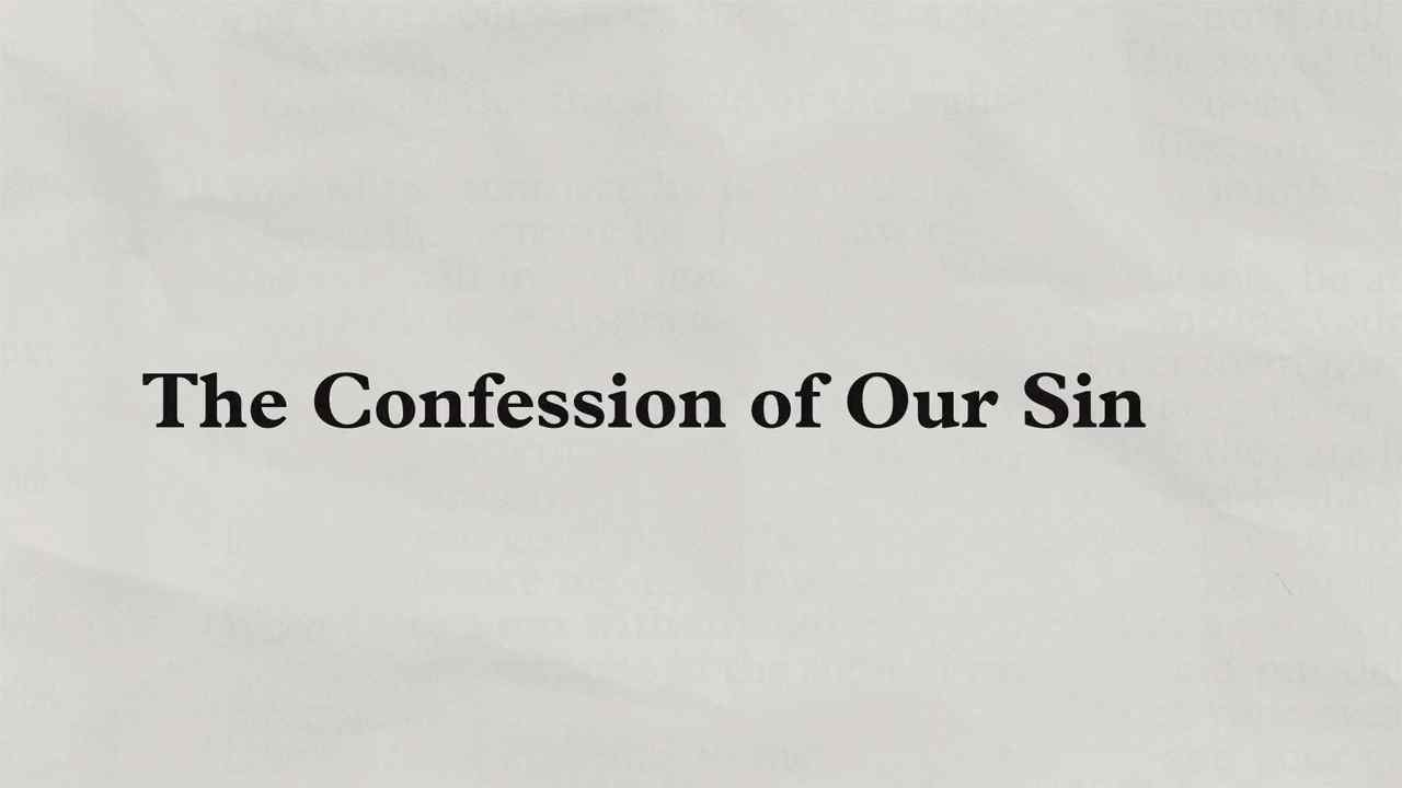 Charles Stanley - The Confession of Our Sin