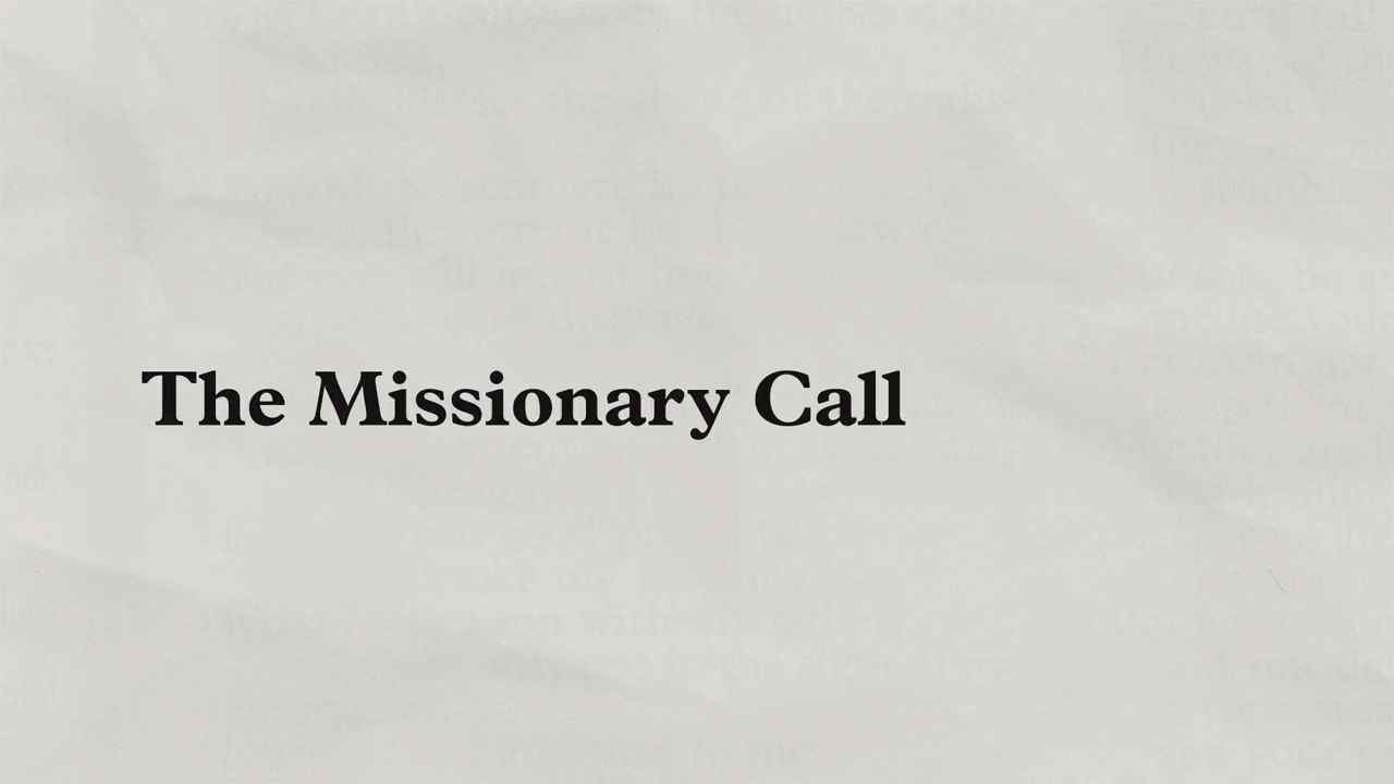 Charles Stanley - The Missionary Call