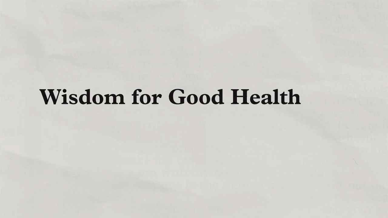 Charles Stanley - Wisdom for Good Health