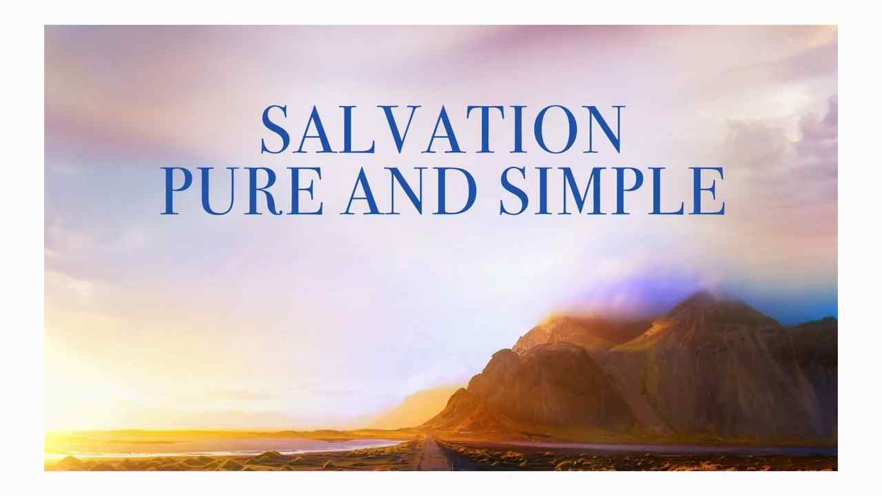 David Jeremiah - Salvation Pure and Simple