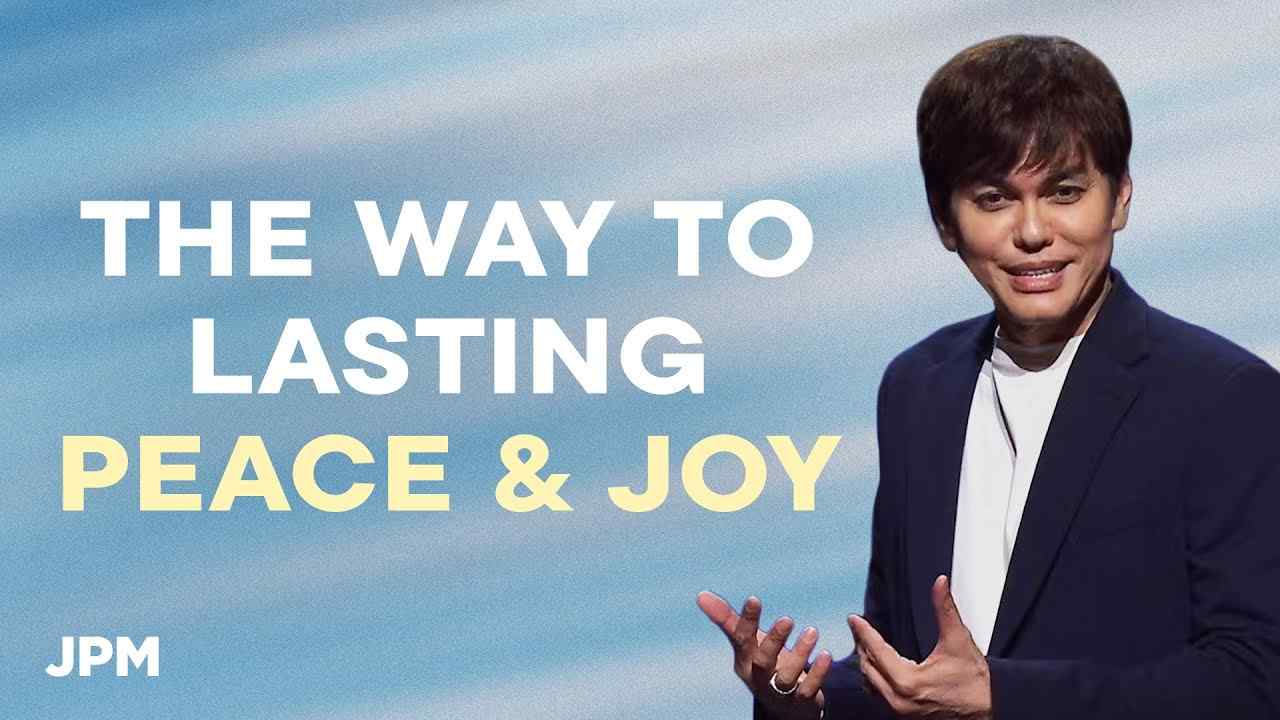 Joseph Prince - God's Answer For Life's Highs And Lows