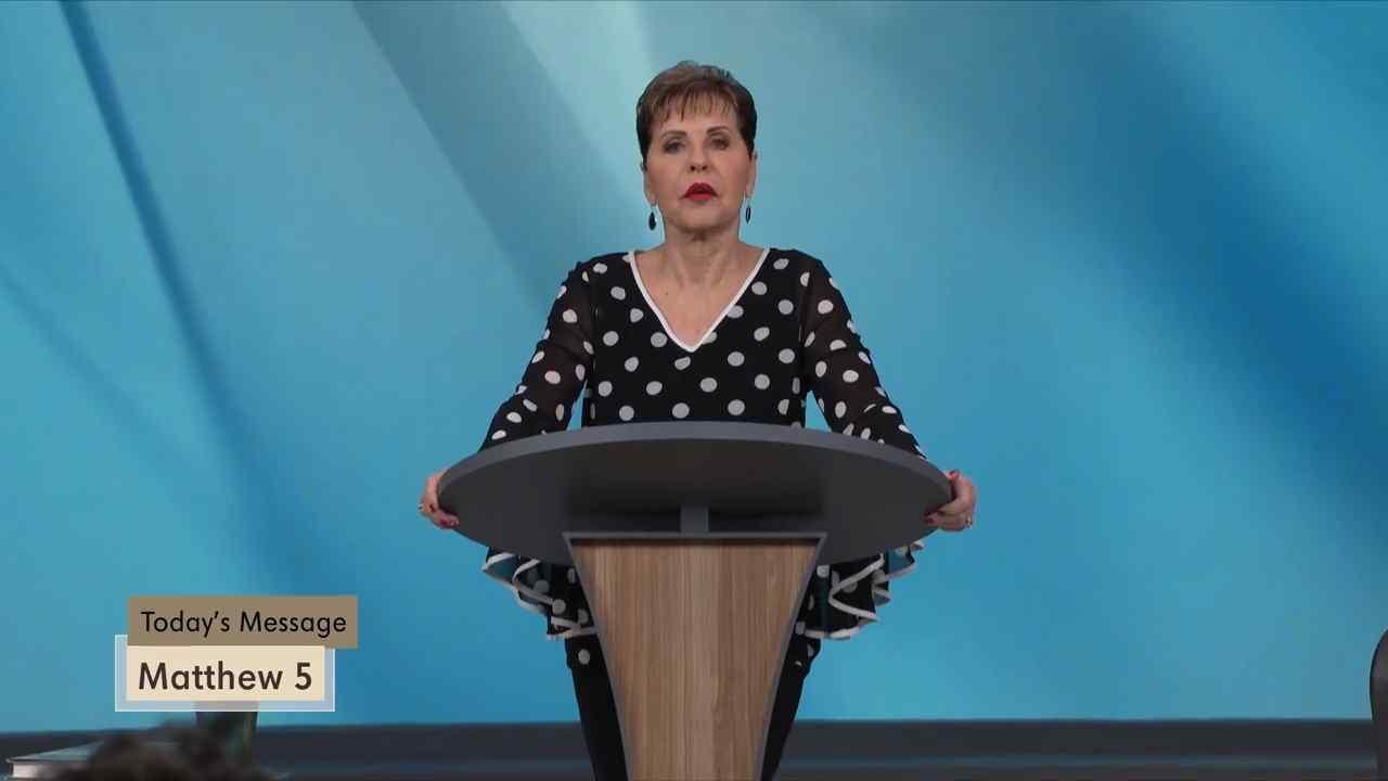 Joyce Meyer - Matthew 5 - Part 3