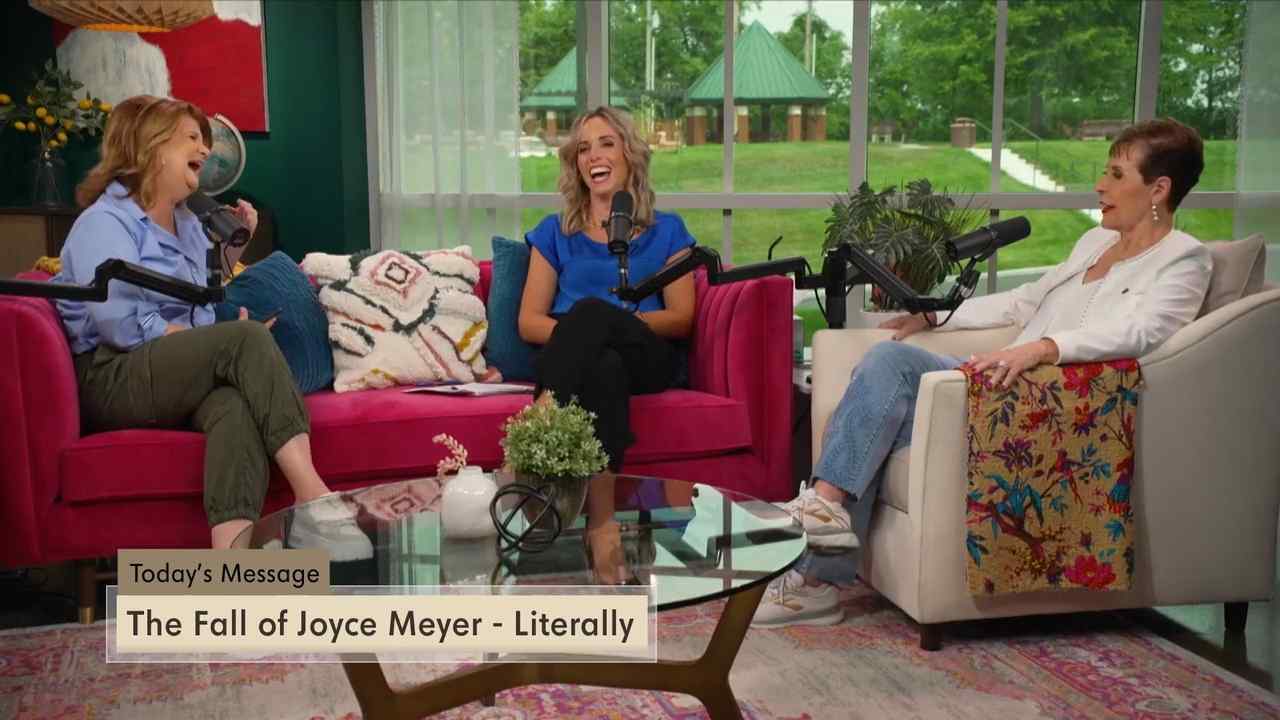 Joyce Meyer - The Fall of Joyce Meyer, Literally - Part 1