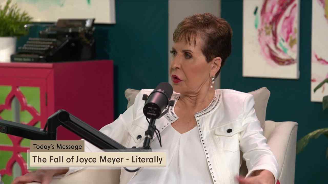 Joyce Meyer - The Fall of Joyce Meyer, Literally - Part 2