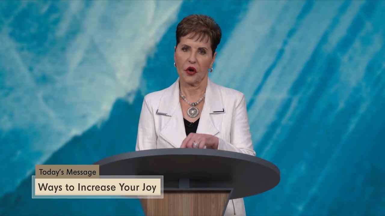 Joyce Meyer - Ways to Increase Your Joy - Part 3