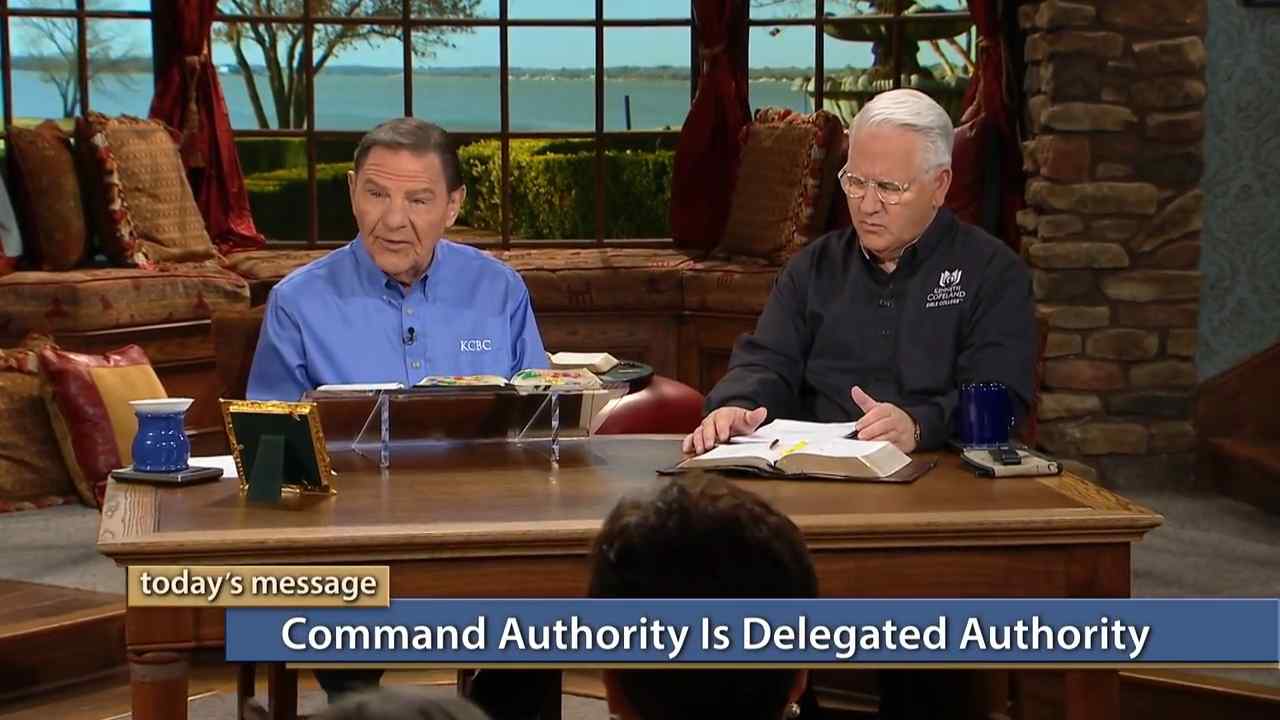 Kenneth Copeland - Command Authority Is Delegated Authority