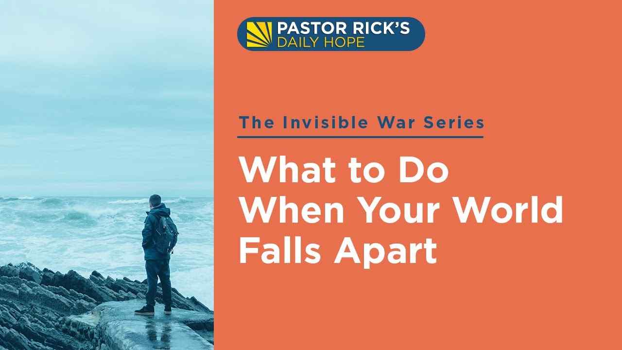 Rick Warren - God Can Handle Your Gripes and Your Grief