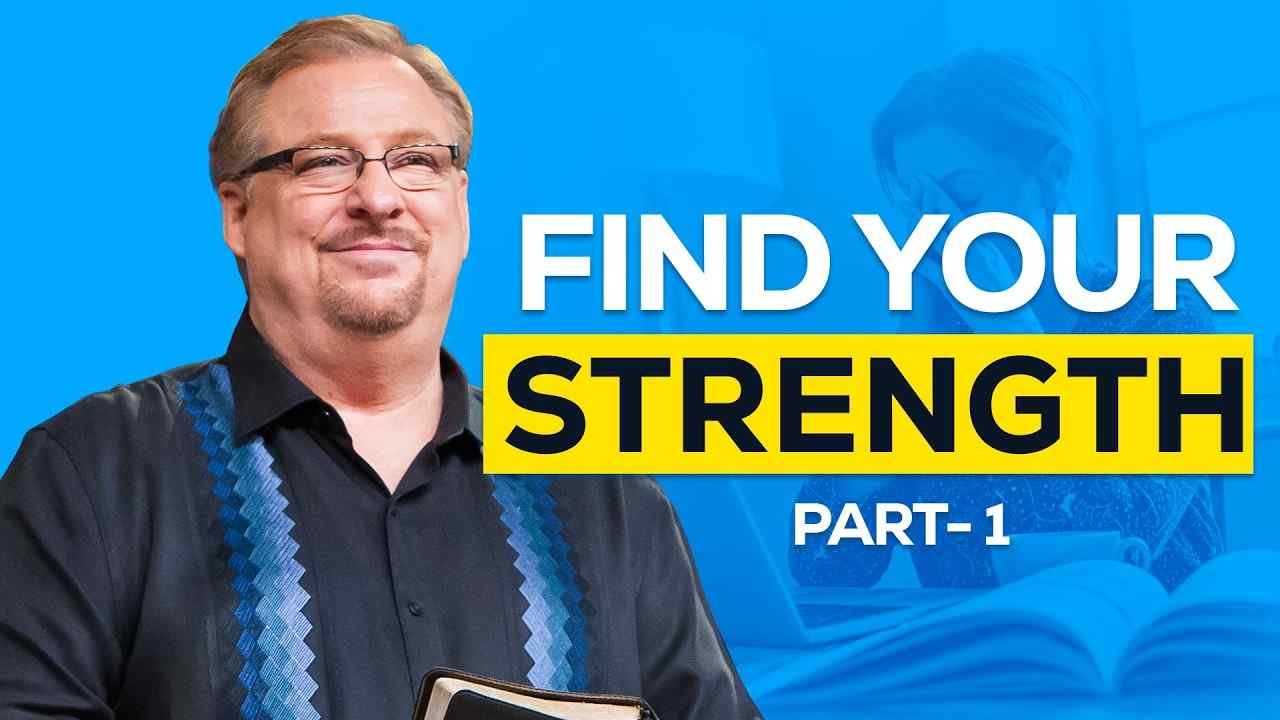 Rick Warren - Surviving Life's Turmoil in a World That Makes NO Sense - Part 1