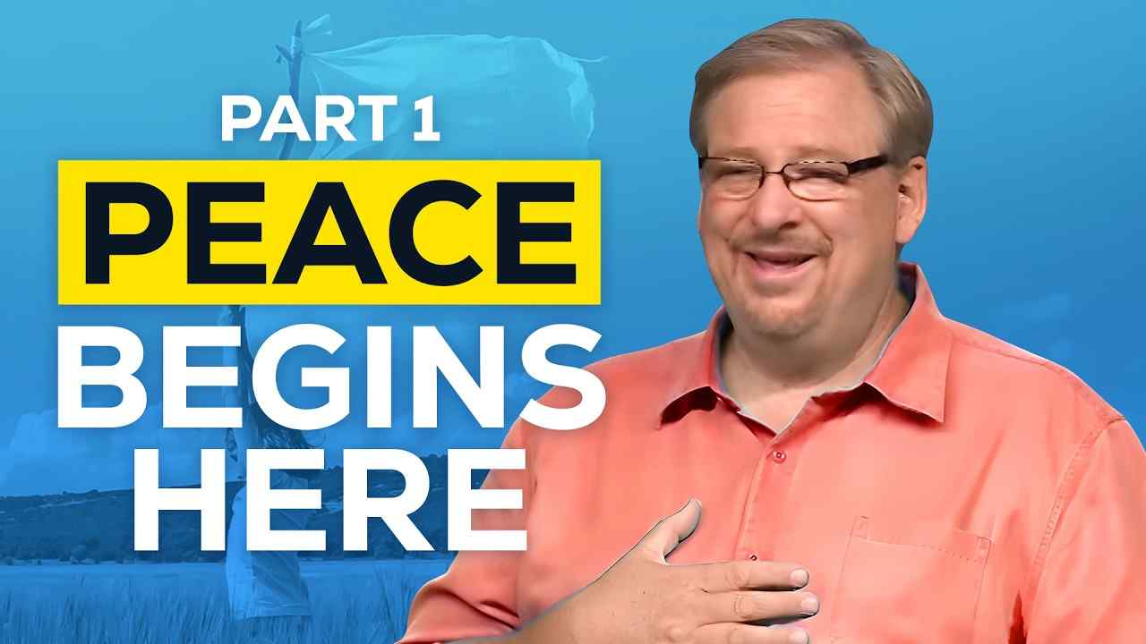 Rick Warren - Your SURRENDER Will Lead to Freedom and Healing - Part 1